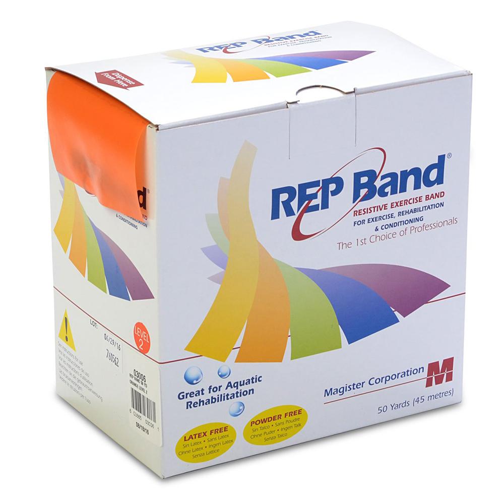 REP Band® 50 Yard Exercise Band Level 2 Orange